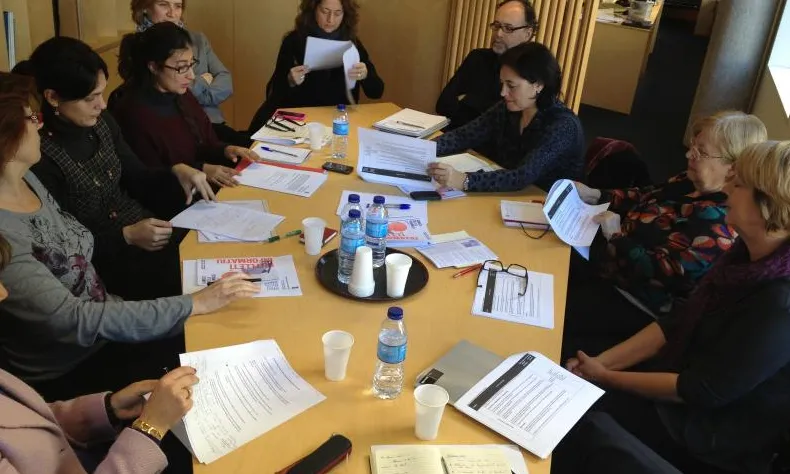 Grup de treball del programa "El Raval, Territori Socialment Responsable"
