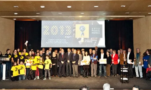 Guanyadors dels Premis Ateneus 2012