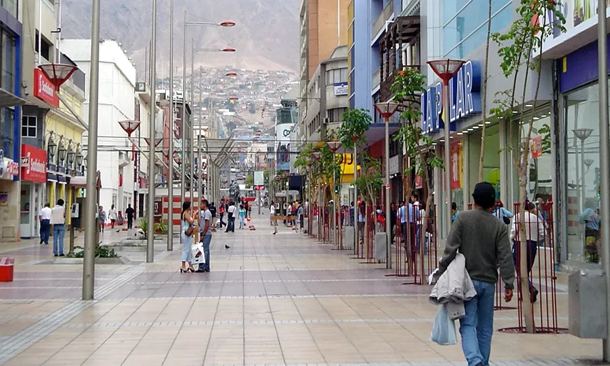 Passeig peatonal d'Antofagasta, a Xile