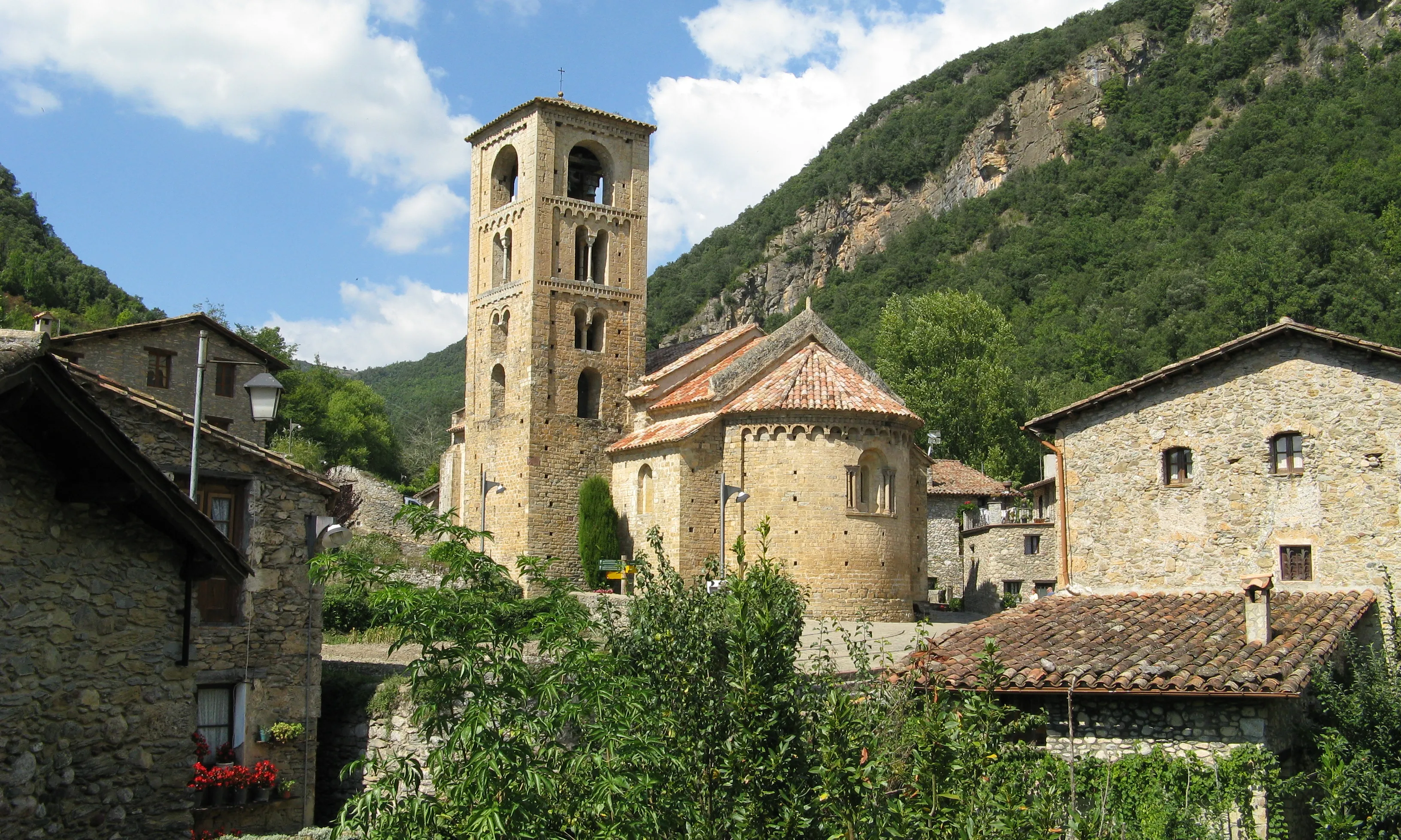 La Garrotxa, una de les comarques on s'allotjaran els participants.