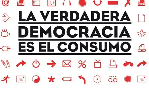 La veritable democràcia és el consum. Moviment Knowcosters