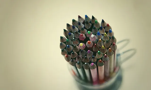 Imatge de llapis de colors, autor Vinoth Chandar
