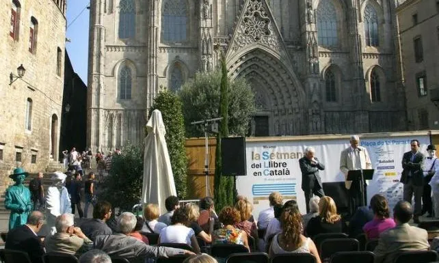 Una de les darreres edicions de la Setmana del Llibre en Català. 