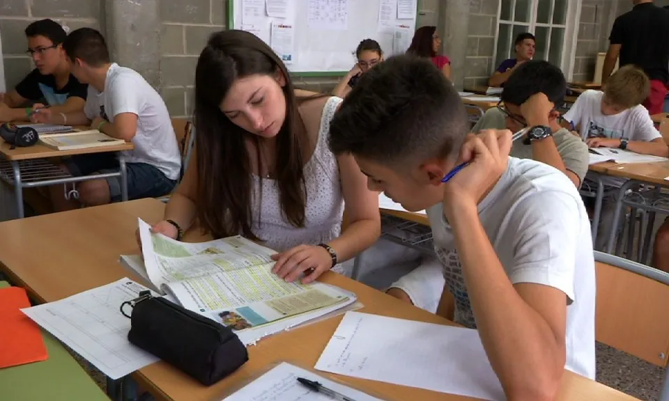 Alumnes de secundària. Font: Ajuntament de Barcelona
