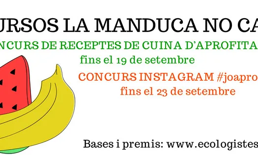 Concurs de receptes de reaprofitament