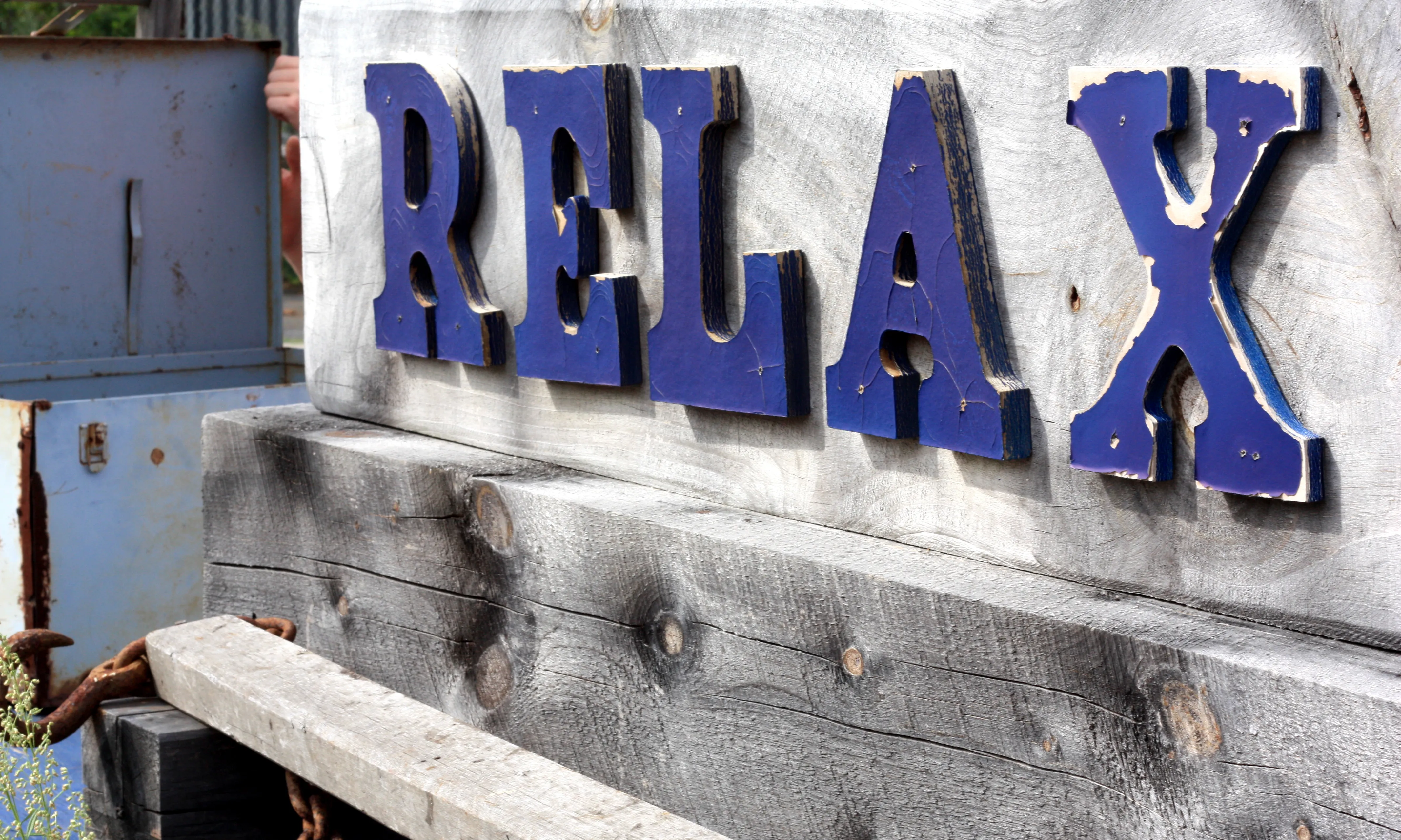 Relax. Font: Oldies Marketplace (Flickr)