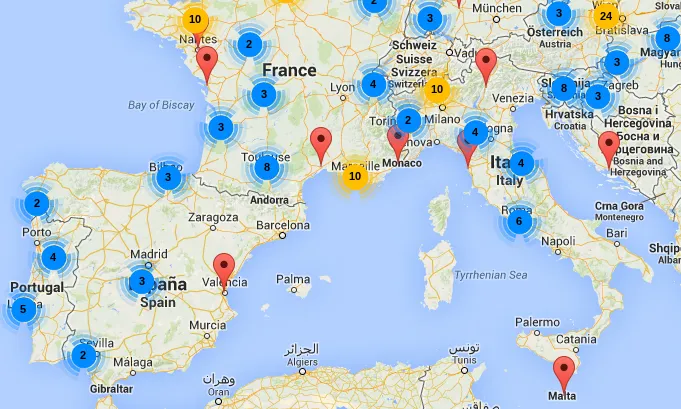 De moment no hi ha cap activitat programada a Catalunya