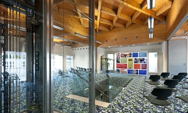 La sala d'actes de Torre Jussana.