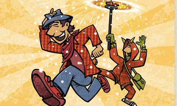 Imatge de les cartes del joc Guspira, il·lustrat per Xavier Càliz