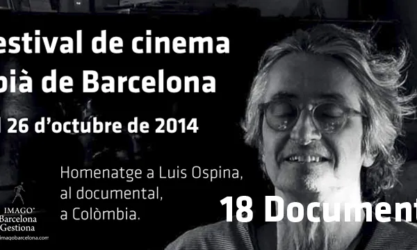 Cartell de la 11a Diàspora, Festival de Cinema Colombià de Barcelona