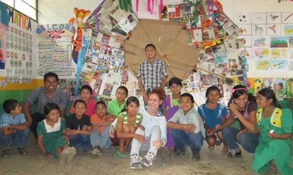 Imatge Voluntariat a Guatemala. Font: web Fundesplai