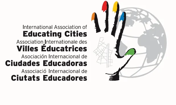 Logo de l'Assocació Internacional de Ciutats Educadores