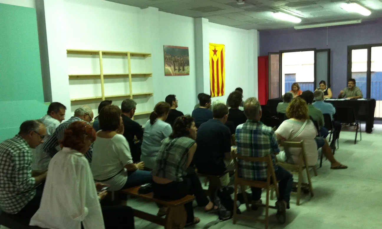 l'Assemblea Nacional Catalana al Casal