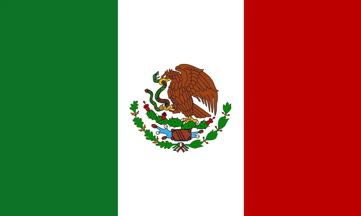 Bandera mexicana. Font: pixabay.com