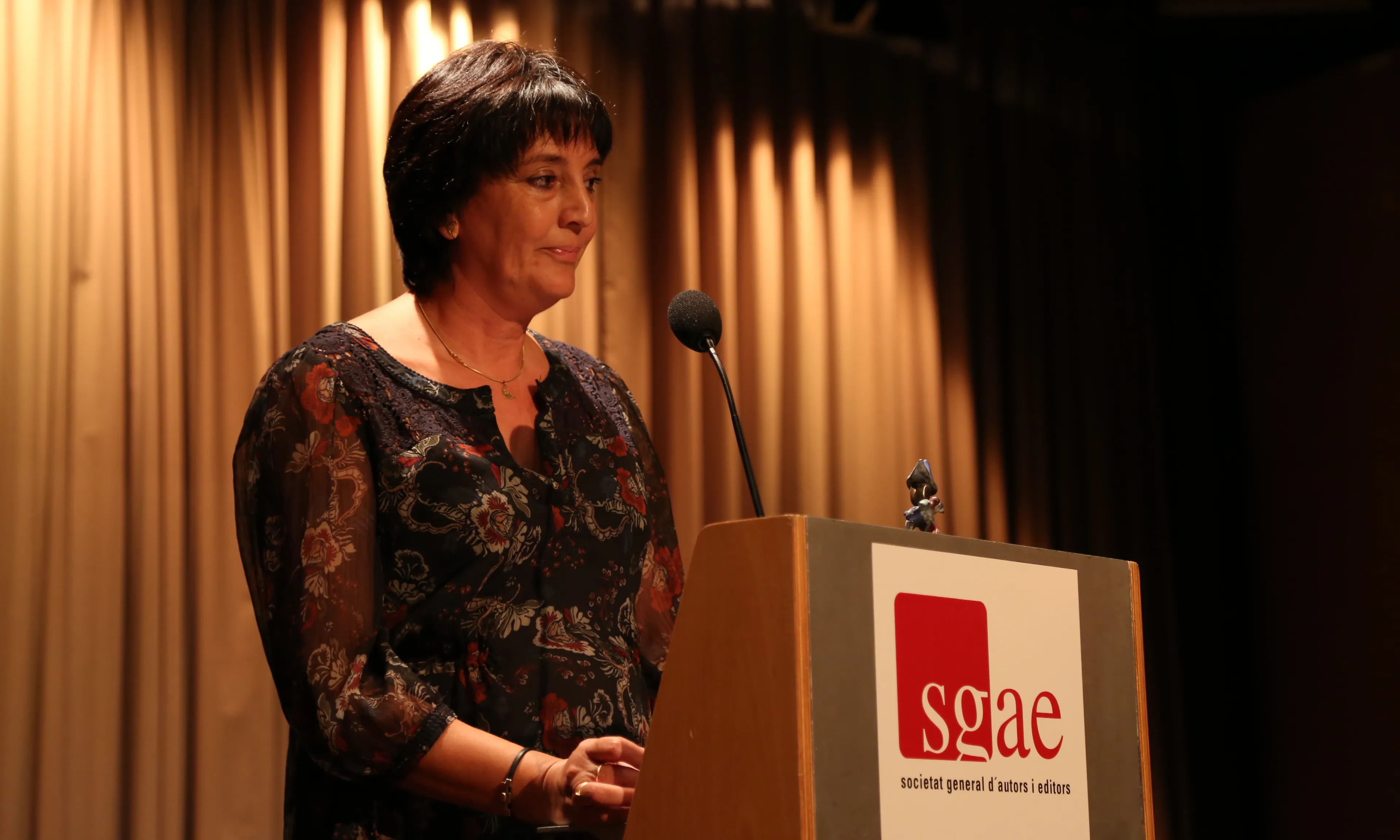 Marga Jornet, de la Coordinadora del Baix Ebre i Montsià (Foto Àlvar Andrés)