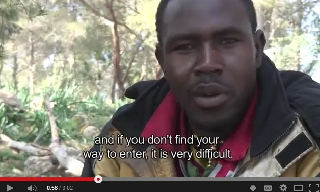 Yacou Traore, en una escena del documental