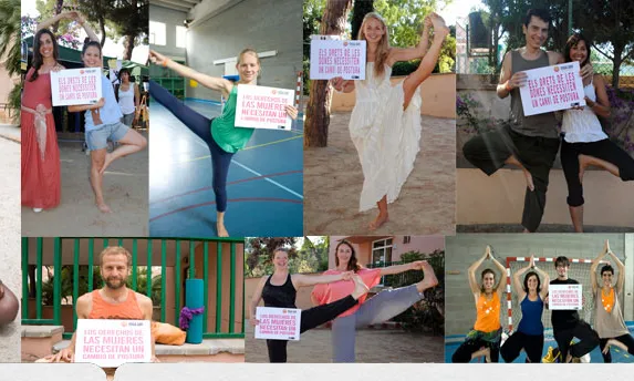Crida a la participació al Yoga Day 2014