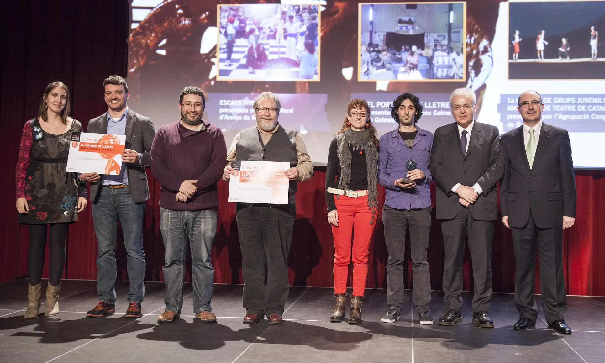 Guanyadors del Premi a la Creativitat Artística 