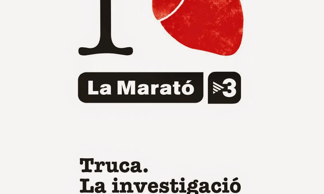 Cartell de La Marató 2014