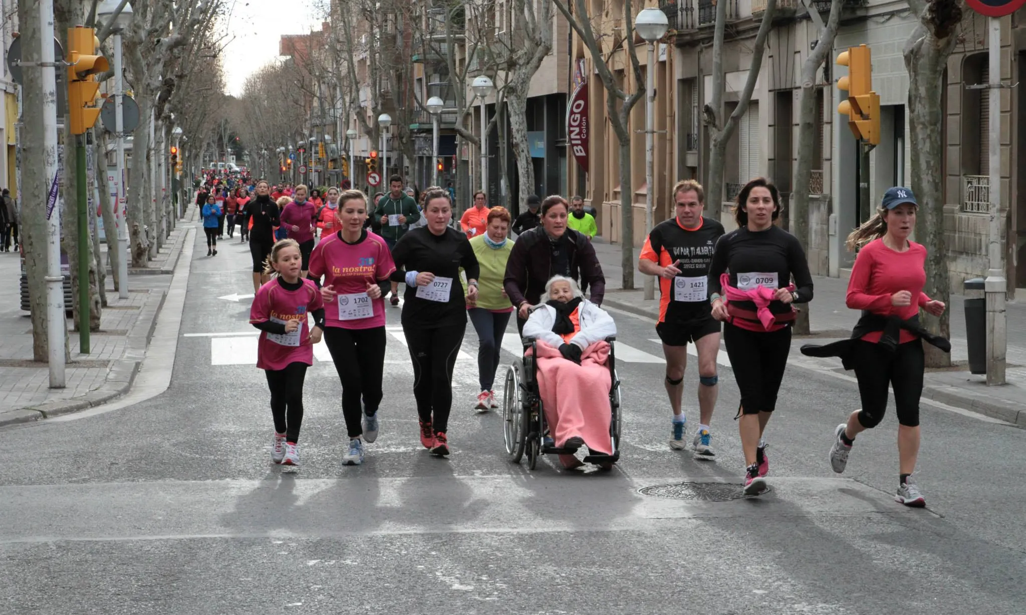 Imatge de l'edició anterior - Corro contra el càncer