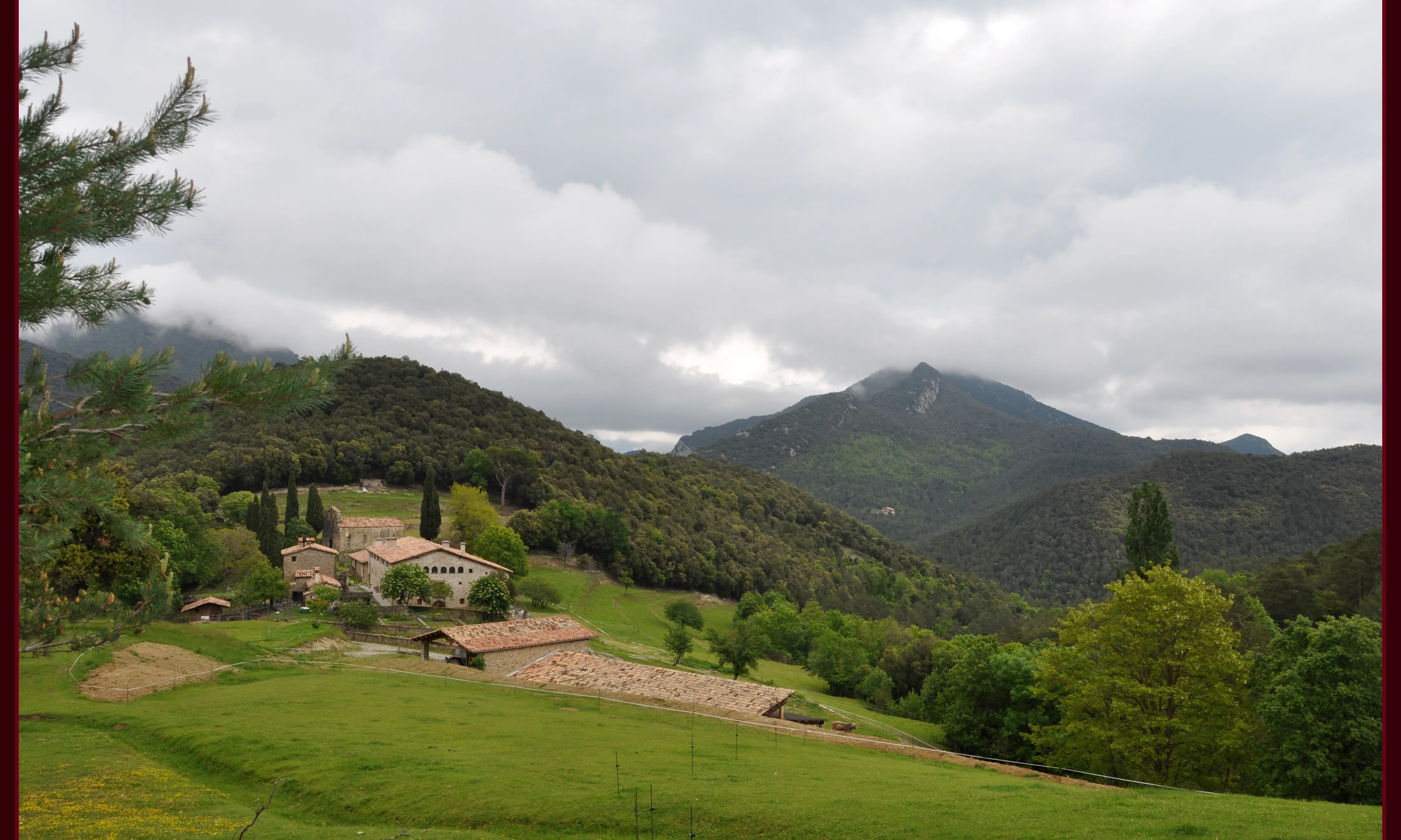 La vall de Bianya, una de les valls d'Olot, una unitat de paisatge característica de Catalunya (imatge: flickr.com/xenaia)