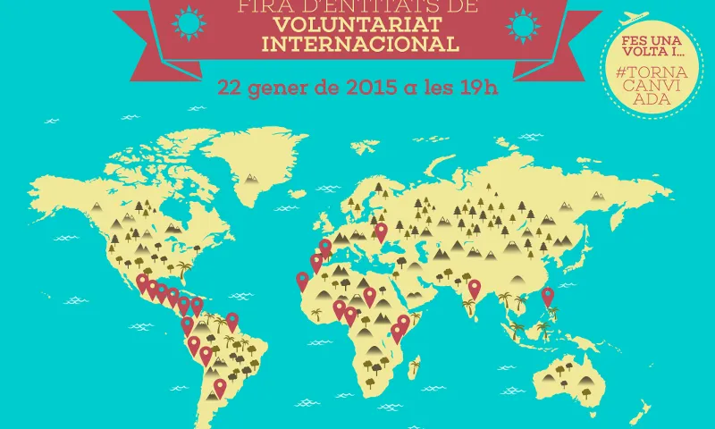 Fira d'entitats Fes una volta i #Tornacanviada!