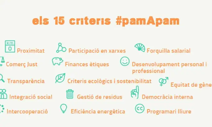 Els 15 criteris Pam a Pam