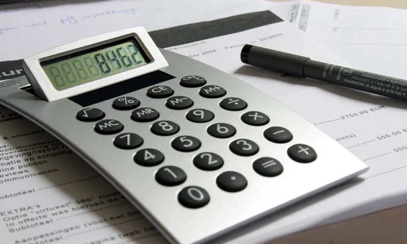 Imatge d'una calculadora. Font: Freeimage