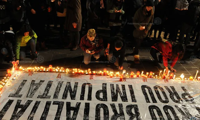 Protesta amb motiu del cas 4f (Font: Fotomovimiento)