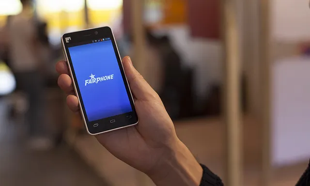 Fairphone, l'smartphone fet amb valors ètics. Font: Fairphone (Flickr)