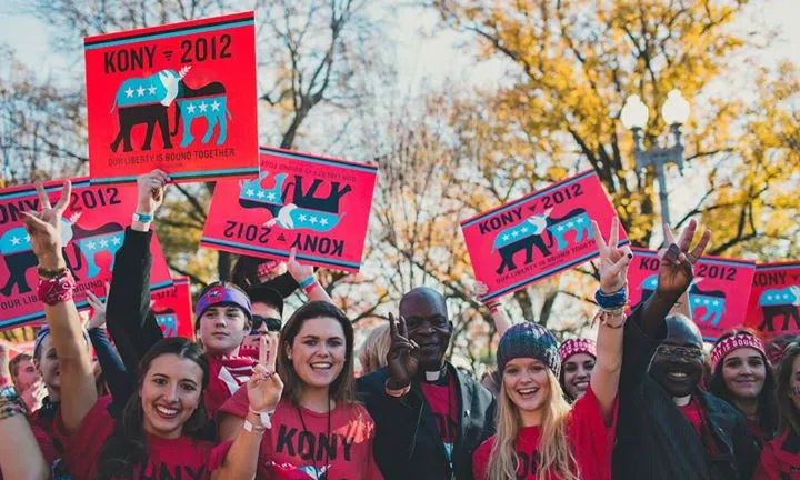 Mobilitzacions Kony 2012. Font: Pàgina de Facebook de Invisible Children