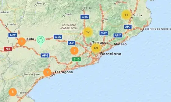 Mapa col·laboratiu Pam a Pam