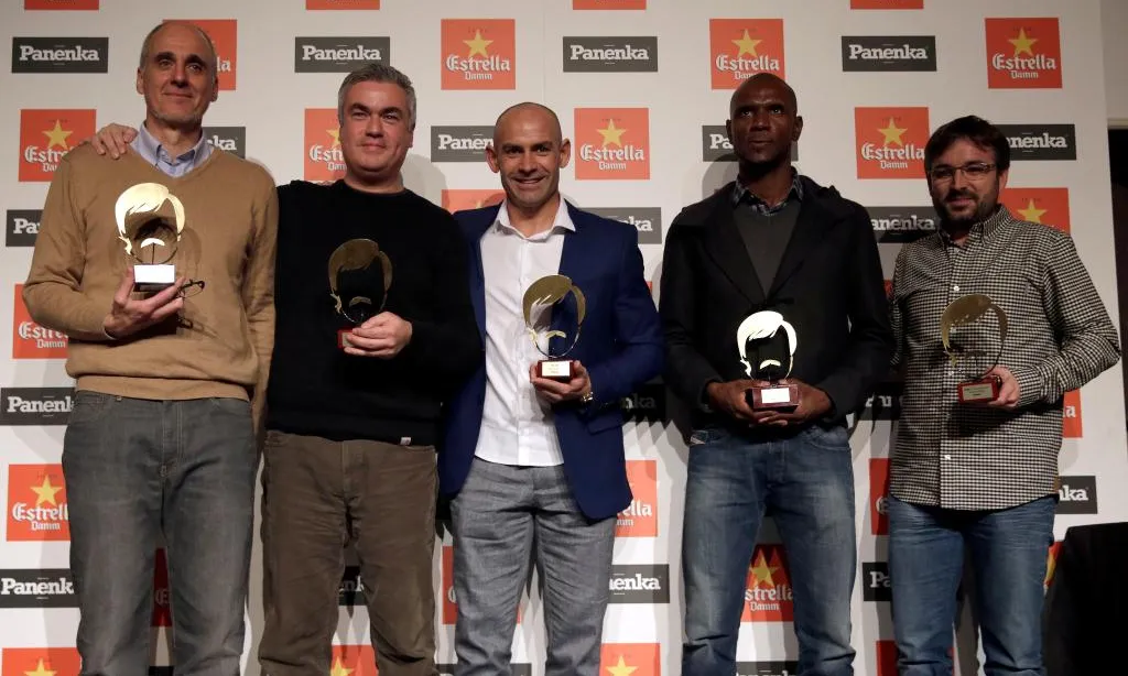 Alguns dels guardonats dels Premis Panenka (foto: revista Panenka)