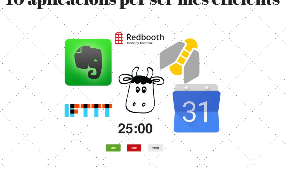 10 aplicacions per ser més eficients!