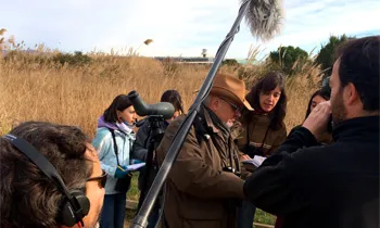 Gravació al Remolar, Delta del Llobregat (imatge: ICO)