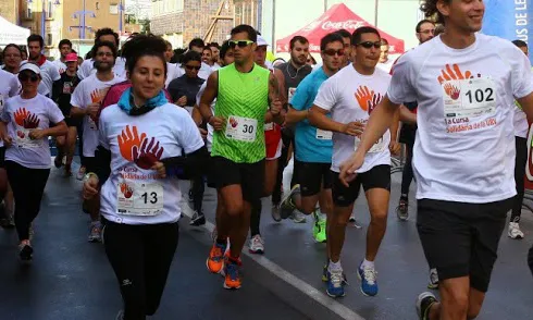 Persones participants a la primera edició de la cursa (Font: URV Solidària)