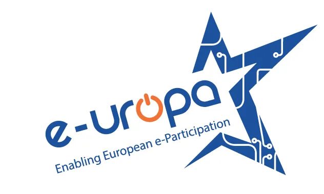Logotip del projecte Enabling European e-Participation