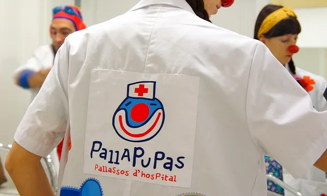 Voluntària de Pallapupas en una de les activitats de l'entitat (Font: flickr.com)