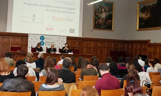 Jornada de Drogodependències celebrada anteriorment (Font: Projecte Home)