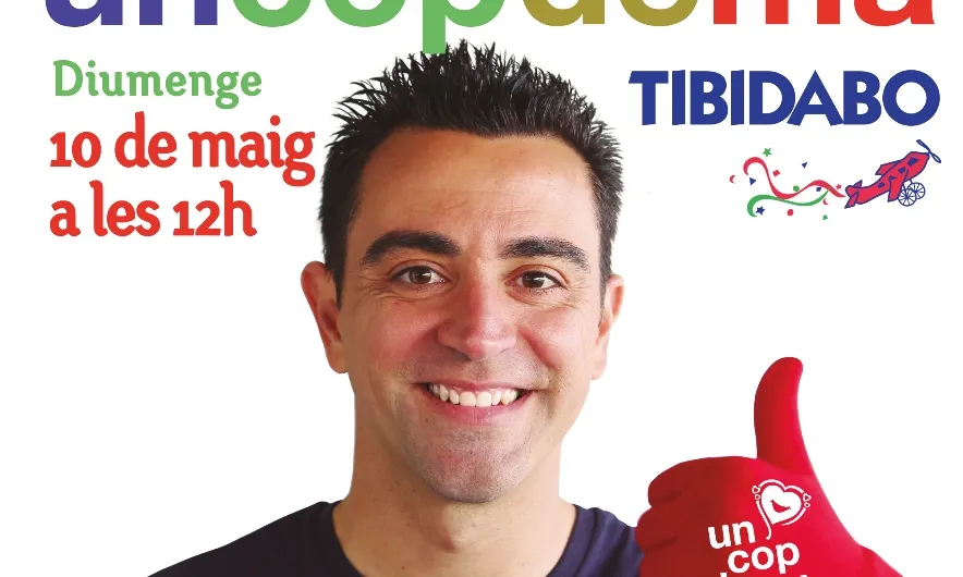 Xavi Hernández, Padrí de la Festa Uncopdemà 2015