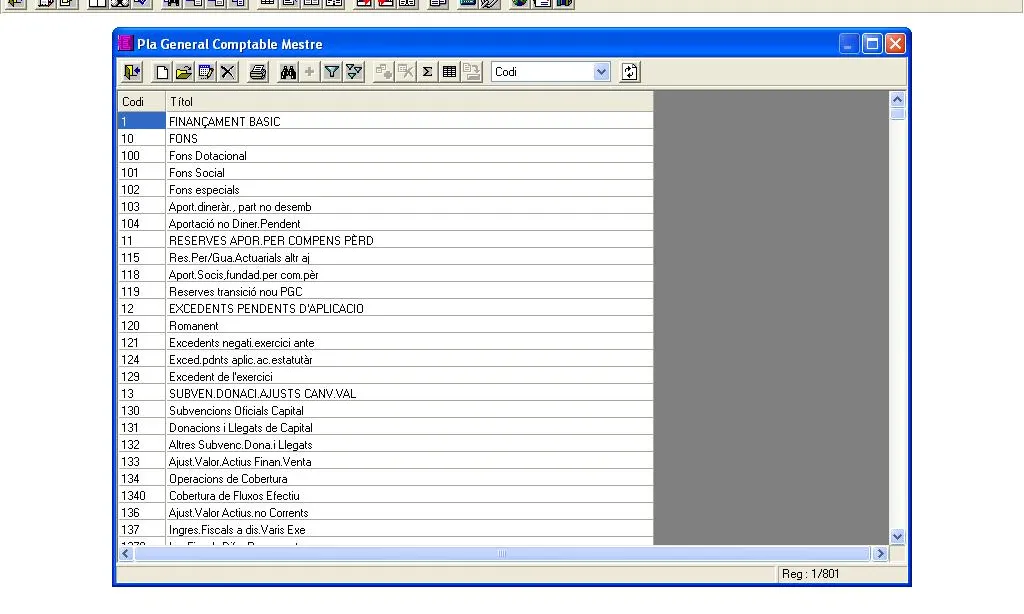 Imatge programa de comptabilitat. Font: web Suport Associatiu
