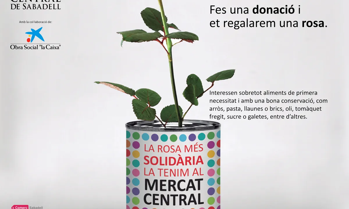 Imatge de la campanya. Font: Mercat Central de Sabadell