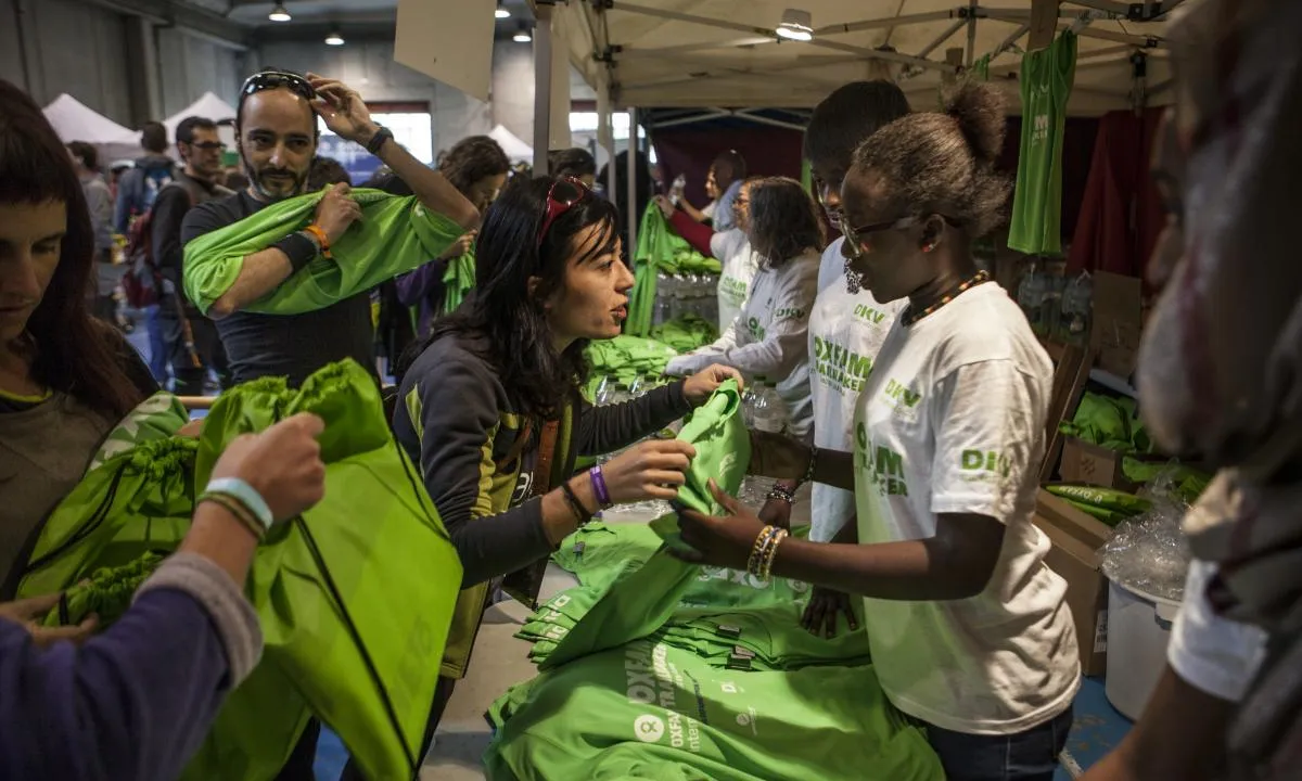 Voluntaris del Trailwalker. Font: Plana web del Trailwalker