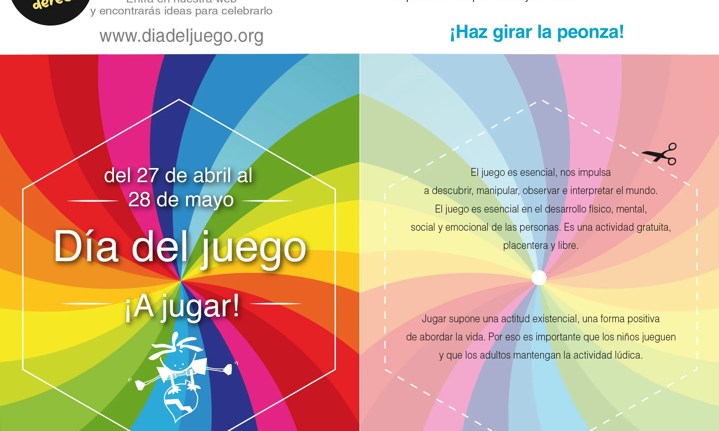 Flyer Dia del Joc