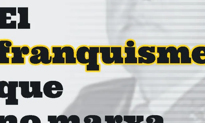 "El franquisme que no marxa", el nou llibre del Grup Barnils, escrit per Lluc Salellas. Foto: Edicions Saldonar.