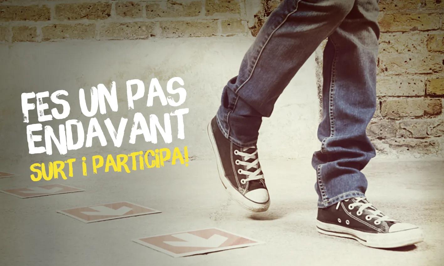 Campanya El 24M fes un pas endavant. Surt i participa!