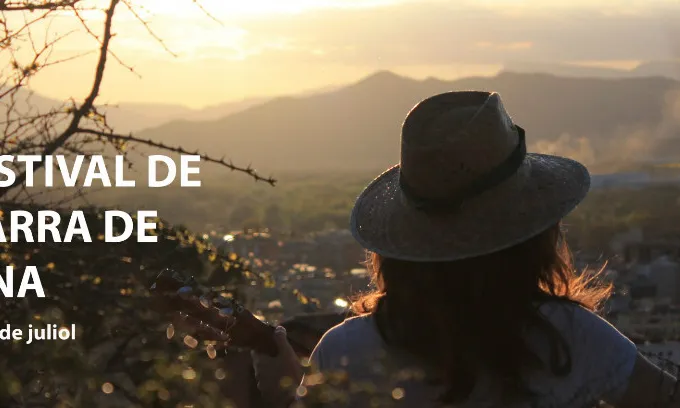 Cartell del Festival de Guitarra de Girona (Font: Festival Guitarra Girona)