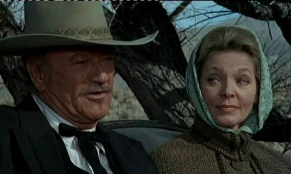 Fotograma de “L’últim pistoler” (John Wayne, EEUU, 1976)