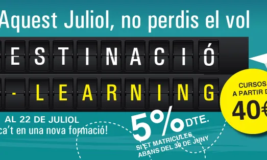 Els cursos tindran lloc de l'1 al 22 de juliol.      Font: Fundació Pere Tarrés