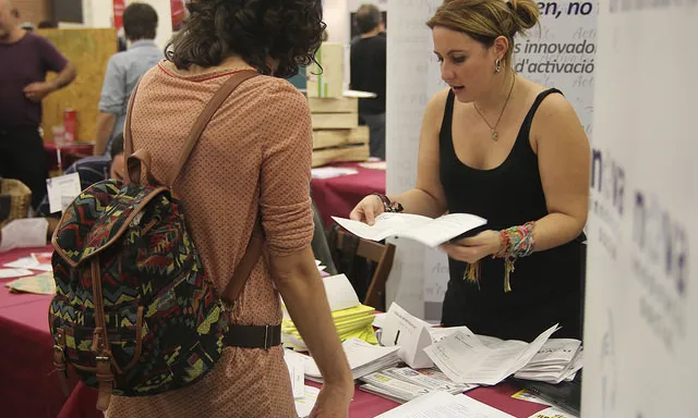 Estand a la FESC 2014. Font: Flickr de la XES